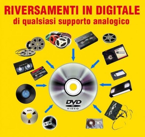 Riversamenti cassette vhs - riversamenti,